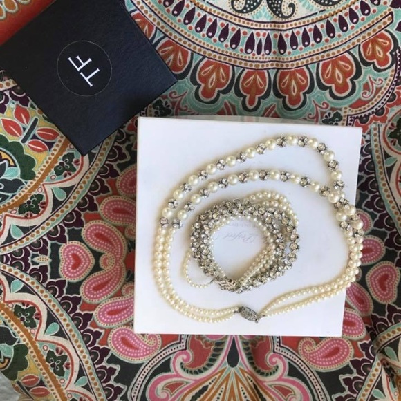 Toni Federici Bridal Necklace and Bracelet - Picture 2 of 4